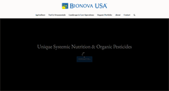 Desktop Screenshot of bionovausa.com